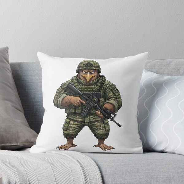 Item preview, Bird Military – kiwi bird designed and sold by RAWLIFEGRAPHIC.