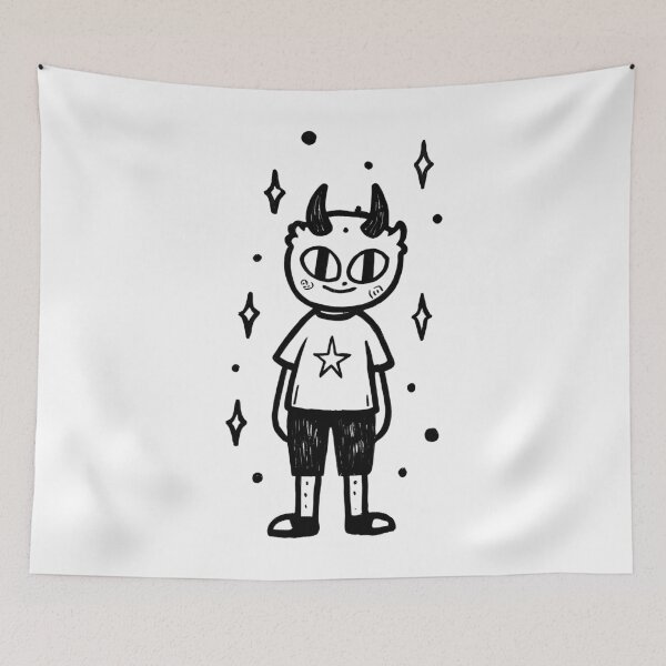 Item preview, kawaii devil designed and sold by Fadi Alyaldani.