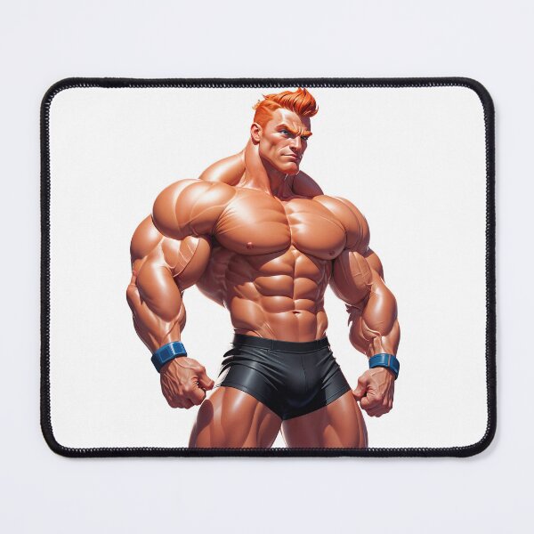 Item preview, Power Surge: Hyper-Muscular Hero in Action designed and sold by ForeverPrintsOK.