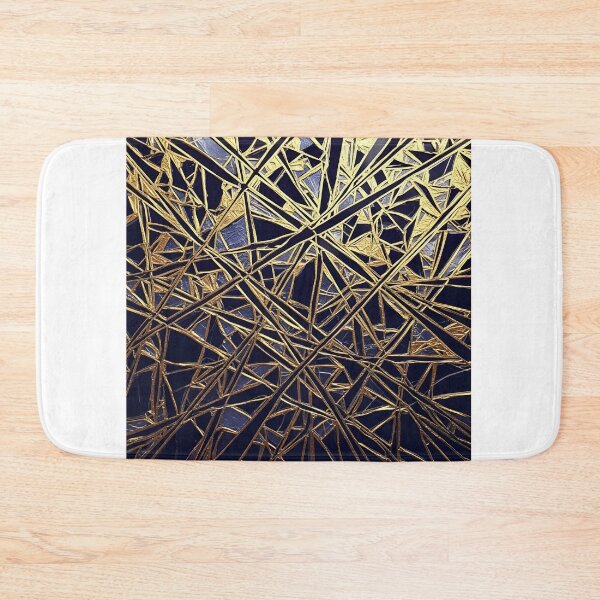 Item preview, Luxury Gold Shattered Chaos Abstract Pattern | Elegant Maximalist Art T-Shirt Design designed and sold by Badis  Mardessi.