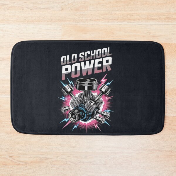Item preview, Old School Power V8 Engine - Vintage Muscle Car Mechanic Gift designed and sold by MechanicZone71.