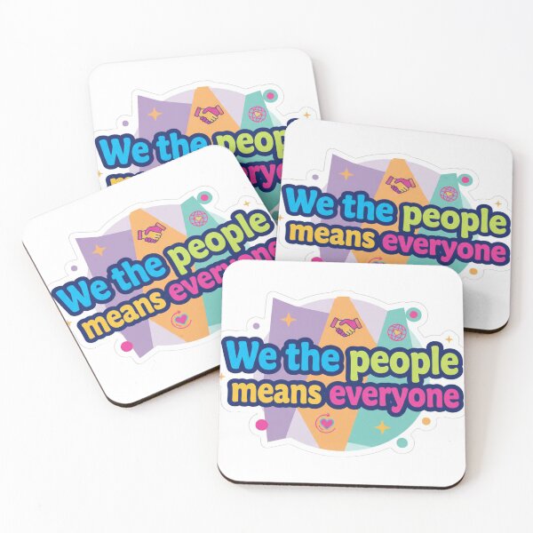 Item preview, We the people means everyone designed and sold by JustCrafted.