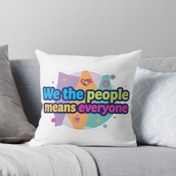 Item preview, We the people means everyone designed and sold by JustCrafted.
