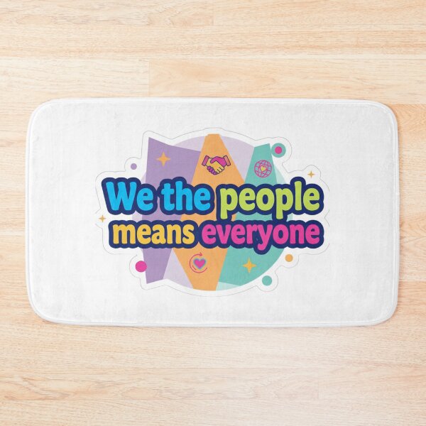 Item preview, We the people means everyone designed and sold by JustCrafted.