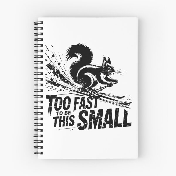 Item preview, Skiing Squirrel – Too Fast To Be This Small designed and sold by JessArty ⭐⭐⭐⭐⭐.