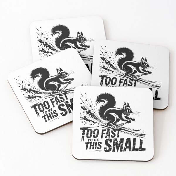 Item preview, Skiing Squirrel – Too Fast To Be This Small designed and sold by JessArty ⭐⭐⭐⭐⭐.