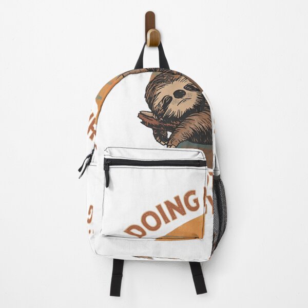Item preview, Funny Sloth Doing Nothing – Retro Lazy Animal Humor Design designed and sold by FlorianDIY.