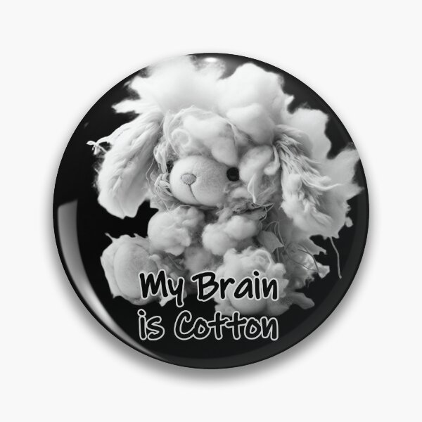 Item preview, Brain is Cotton designed and sold by Katrabbit Graphics.