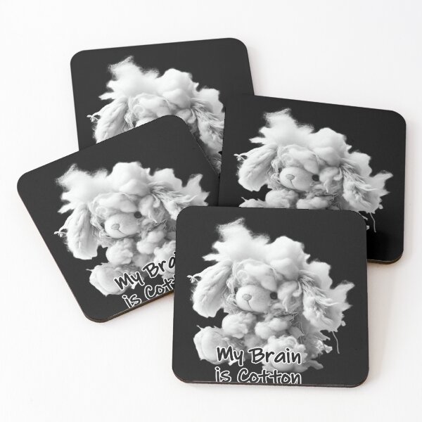 Item preview, Brain is Cotton designed and sold by Katrabbit Graphics.