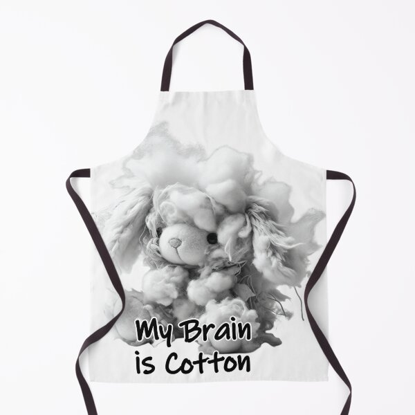 Item preview, Brain is Cotton designed and sold by Katrabbit Graphics.