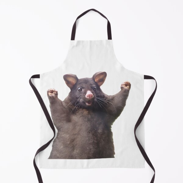 Item preview, A surprised-looking possum with its arms raised stands designed and sold by Innercosmic.