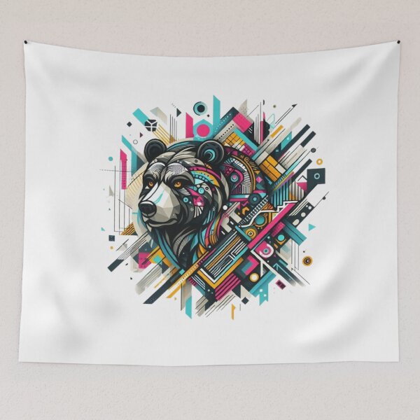 Item preview, Urban Bear Graffiti – Street Art Design designed and sold by SappDesigns.
