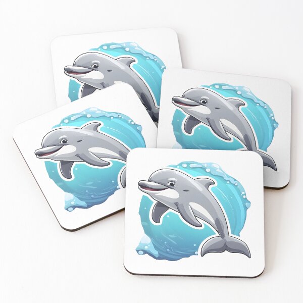 Item preview, A Сute Dolphin designed and sold by KeepDream.