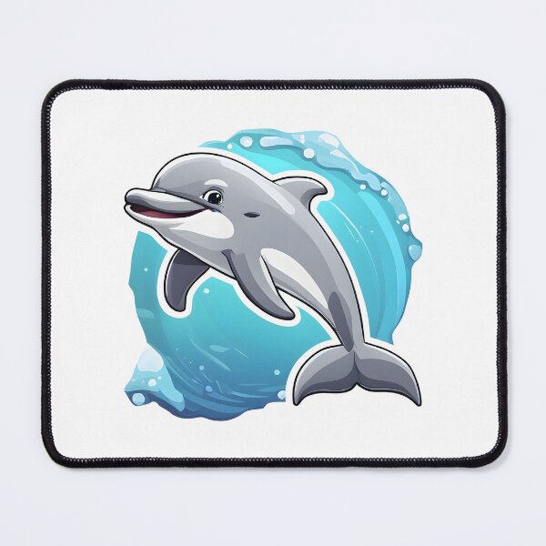 Item preview, A Сute Dolphin designed and sold by KeepDream.