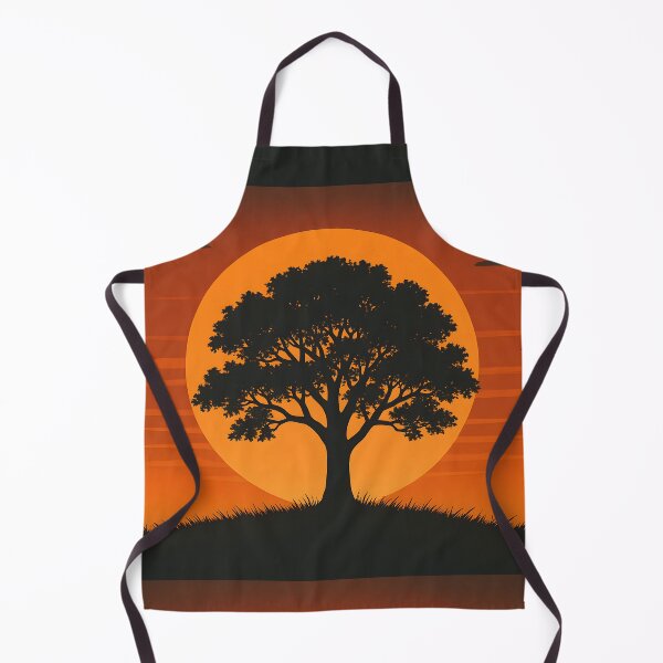 Item preview, Tree Silhouette Sunset Landscape designed and sold by SassyArtistry.