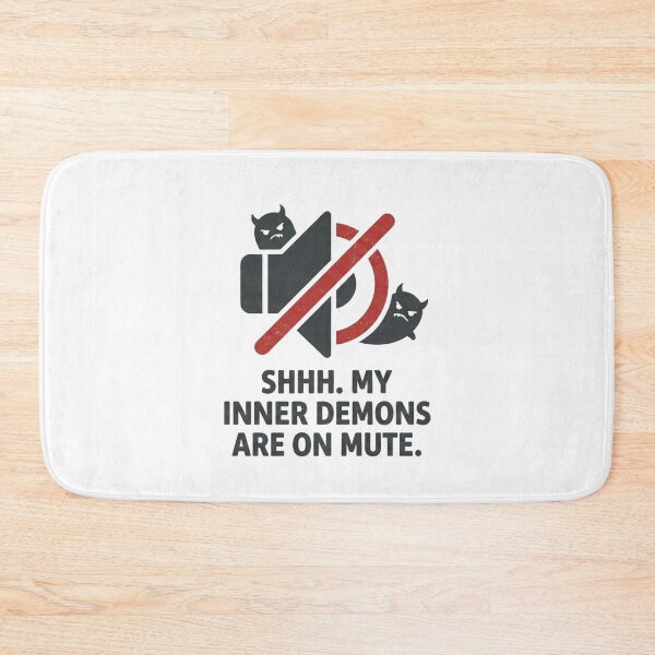 Item preview, Funny Inner Demons | Mental Health | Sarcastic Self Care Gift for Anxiety & Overthinking | Introvert Humor designed and sold by 247Creations.