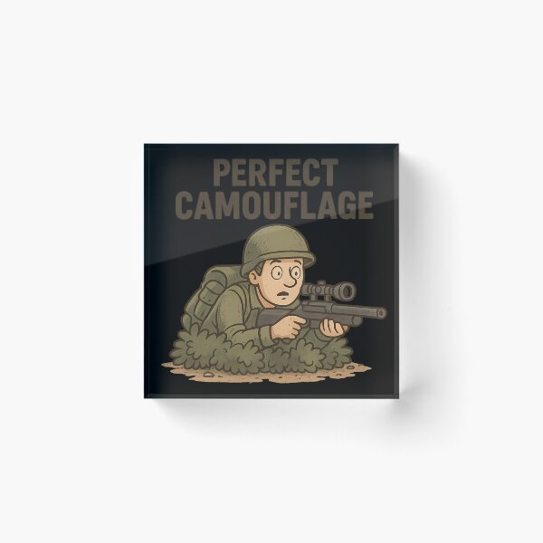 Item preview, PERFECT CAMOUFLAGE designed and sold by Tactical Override.
