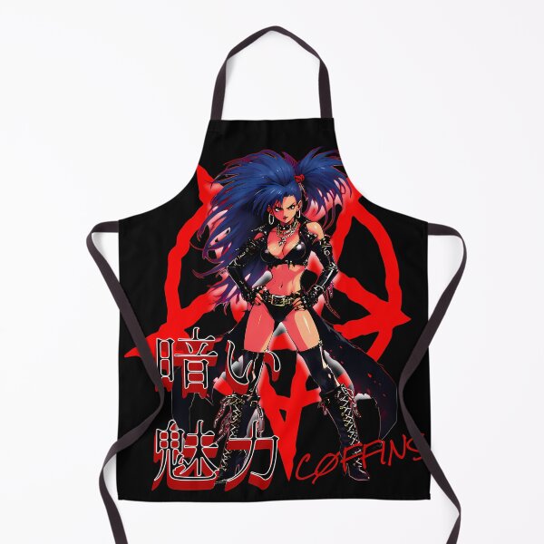 Item preview, Dark Charm Succubus - 90s Anime Girl Goth Aesthetic designed and sold by CoffinsArt.