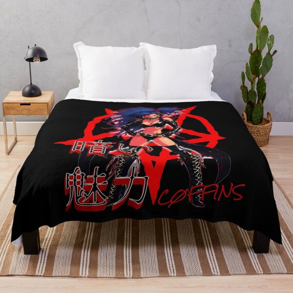 Item preview, Dark Charm Succubus - 90s Anime Girl Goth Aesthetic designed and sold by CoffinsArt.
