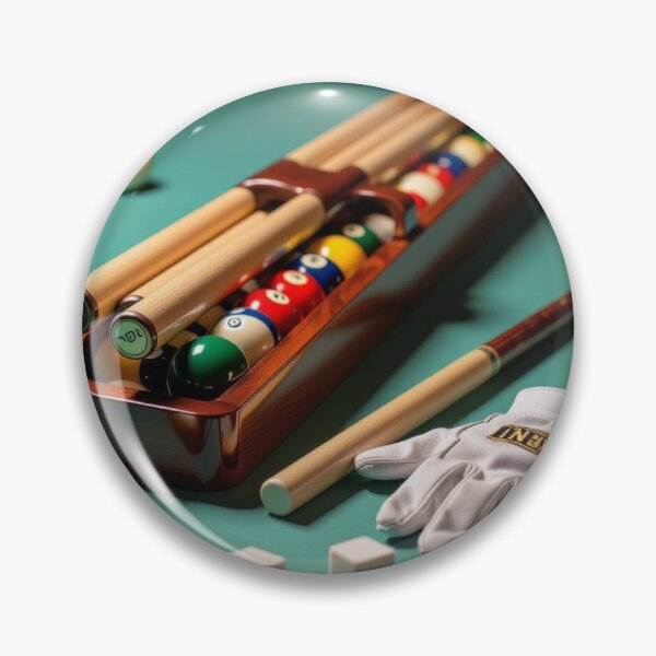 Item preview, The Pool Hall — Billiards Room Illustration Art designed and sold by WhimsyByPaul.redbubble.com.