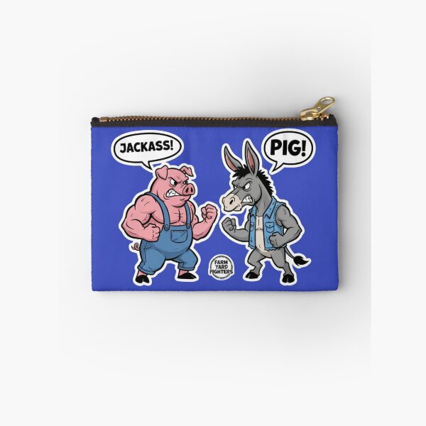 Item preview, Jackass vs Pig Farm Yard Fighters designed and sold by PunStitch.