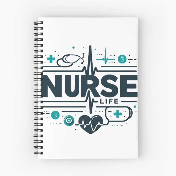 Item preview, Vida de enfermería Medicina Corazón Atención médica Estilo de vida designed and sold by DrawDrip.