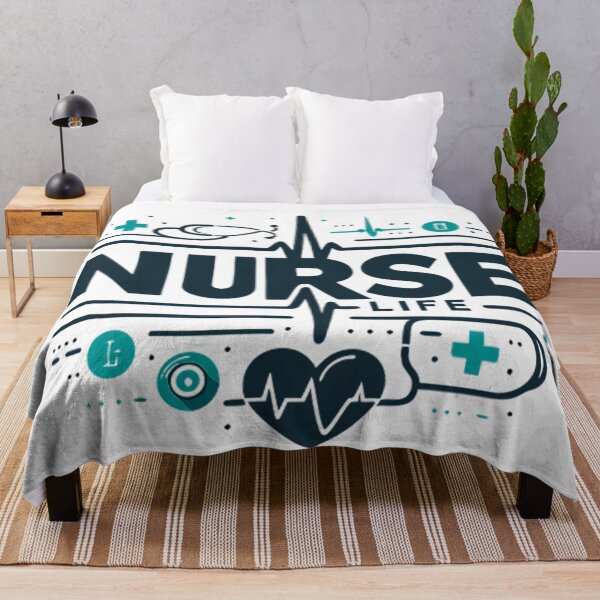 Item preview, Nurse Life Medical Heart Healthcare Lifestyle designed and sold by DrawDrip.
