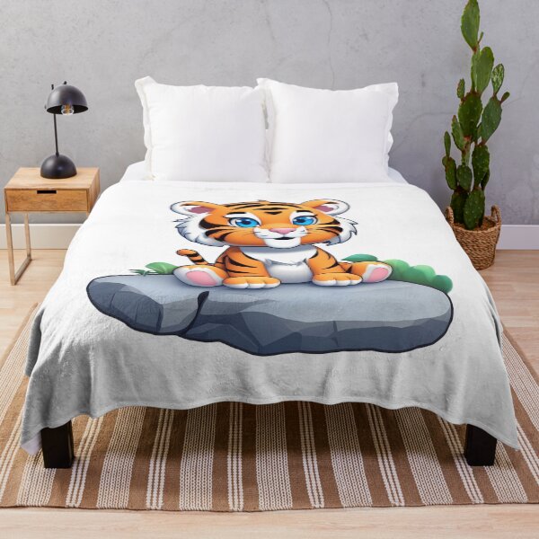 Item preview, Tiger Cub on a Stone designed and sold by KeepDream.