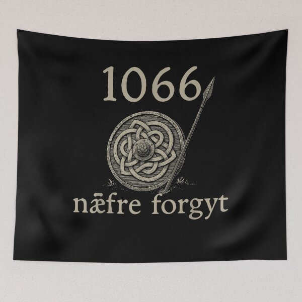 Item preview, 1066 Naefre Forgyt Never Forget Viking England History designed and sold by moabeArtistic.