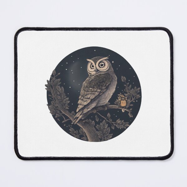 Item preview, An Owl on a Branch designed and sold by KeepDream.