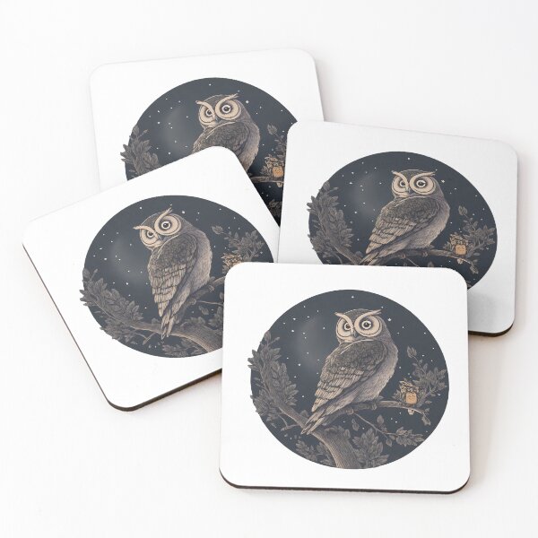 Item preview, An Owl on a Branch designed and sold by KeepDream.