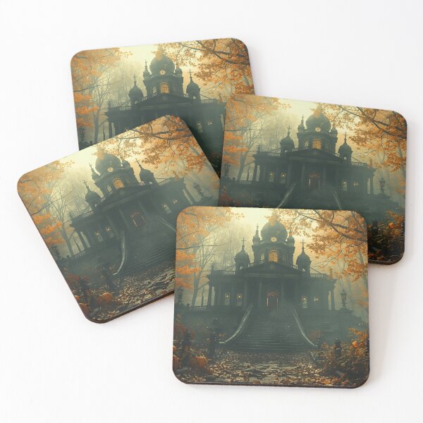 Item preview, The Whispering Manor at Dusk designed and sold by Edenglow Prints & Peculiars.