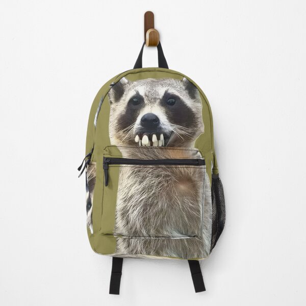 Item preview, Humorous raccoon with large buck teeth designed and sold by Innercosmic.
