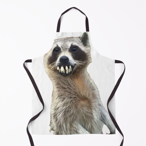 Item preview, Humorous raccoon with large buck teeth designed and sold by Innercosmic.