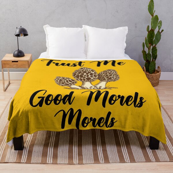Item preview, Morel Mushroom, Trust Me I Have Good Morels, Mushroom, Mushroom Hunting, Cottagecore, Goblincore Mushroom, designed and sold by DesignDenDo ⭐⭐⭐⭐⭐.
