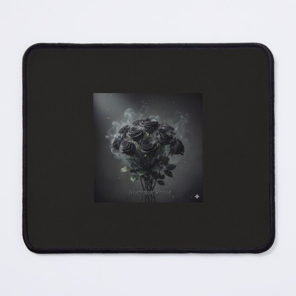 Item preview, Nocturne Rosae – Black Gothic Roses with Smoke Fantasy Art designed and sold by RZandRaiDesigns.
