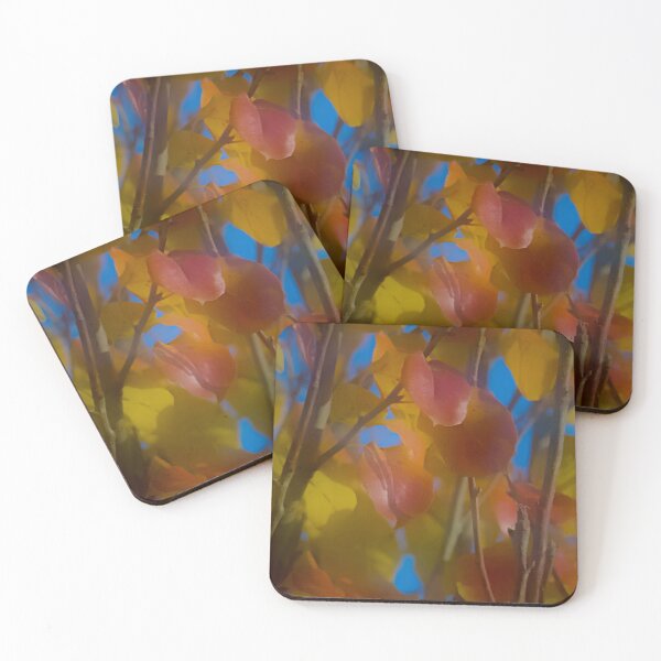 Item preview, Misty edit of fall leaves  designed and sold by Cblifeisgood.