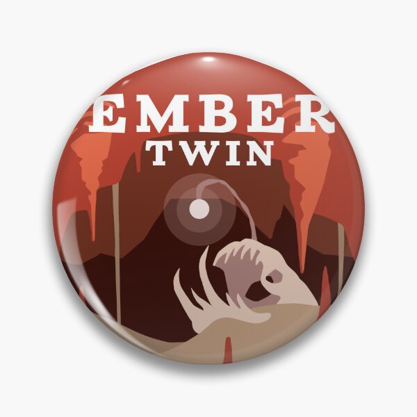 Item preview, Ember Twin National Park designed and sold by Harry Draws Straws.