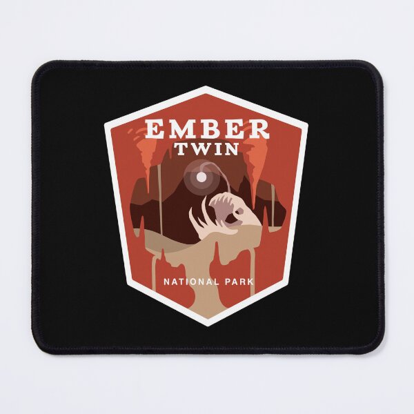 Item preview, Ember Twin National Park designed and sold by Harry Draws Straws.