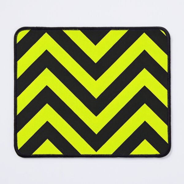 Item preview, Yellow Black Racing Chevron designed and sold by SassyArtistry.