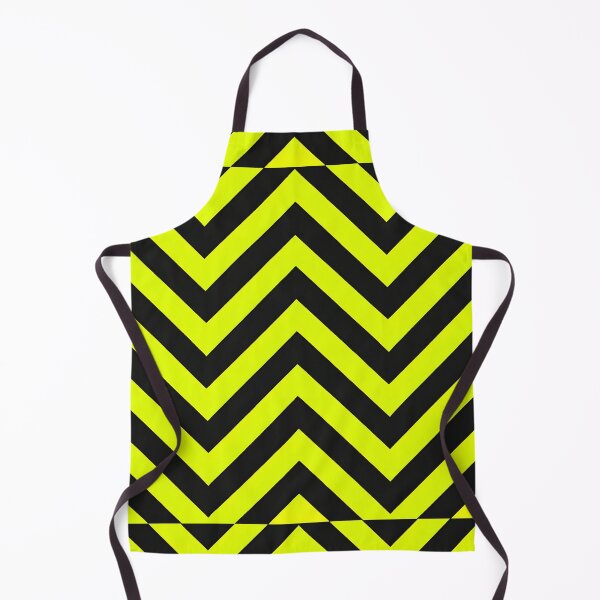 Item preview, Yellow Black Racing Chevron designed and sold by SassyArtistry.