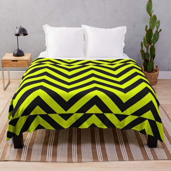 Item preview, Yellow Black Racing Chevron designed and sold by SassyArtistry.