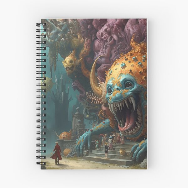 Item preview, Undersea Monster Kingdom – Surreal Fantasy Illustration designed and sold by Edenglow Prints & Peculiars.
