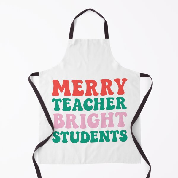 Item preview, Merry Teacher, Bright Students — Christmas Classroom Design designed and sold by artcultreone.