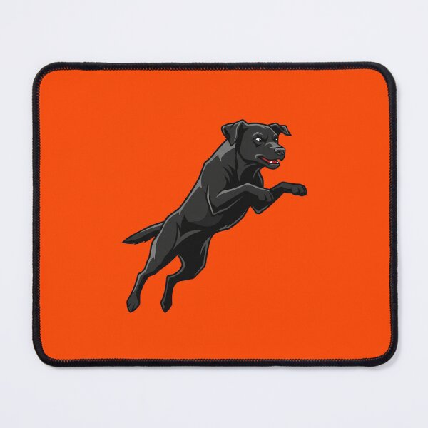 Item preview, Tink Jumping Black Lab Video Game Cover Art Design designed and sold by Bratak.