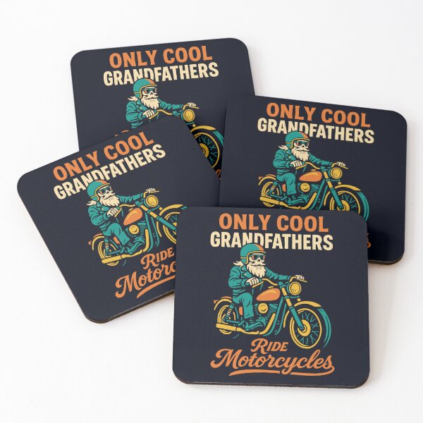 Item preview, Only Cool Grandfathers Ride Motorcycles designed and sold by Victor Shadehorn.