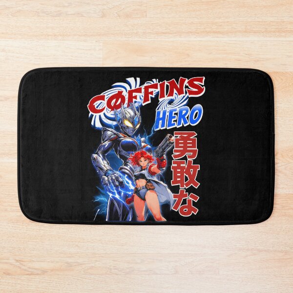 Item preview, Hero Justice - Retro Anime Tokusatsu Style designed and sold by CoffinsArt.