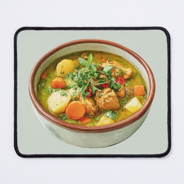 Item preview, Watercolor Guatemalan Jocón Stew designed and sold by Violet Peonies.