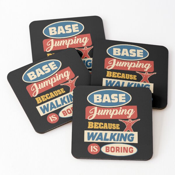 Item preview, BASE Jumping Because Walking Is Boring designed and sold by Zerhof.