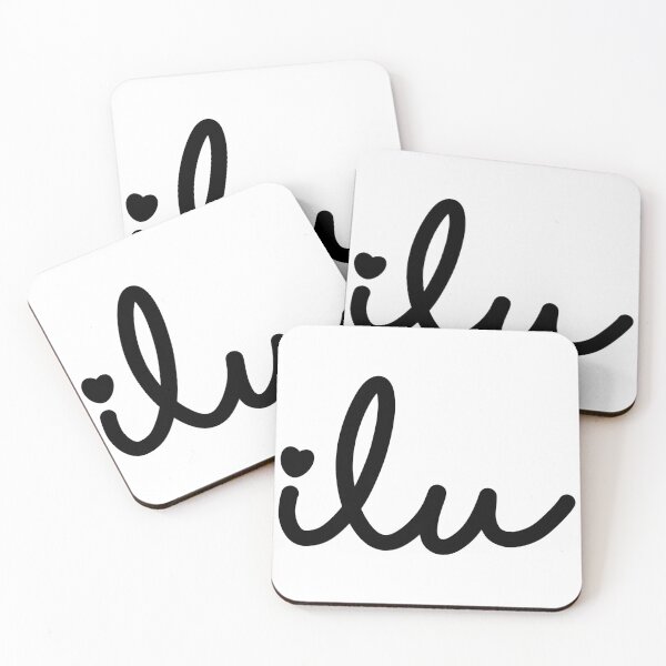 Item preview, I love you (ilu) designed and sold by P7illustrations.